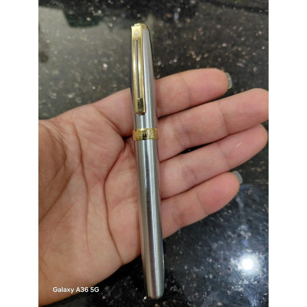 Sheafer gray And Gold  ballpoint pen